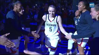 Paige Bueckers Azzi Fudd Highlight 2 UConn Huskies Starting Lineup In 1st Game Of The Season [upl. by Farika]