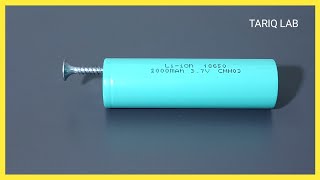 How to repair 18650 battery [upl. by Aliuqa]