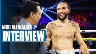 HEATED INTERVIEW Nico Ali Walsh Takes Shots At Teofimo Lopez amp Jake Paul [upl. by Scotty]