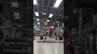 Beltless Pause DL  315lbs x3  164lbs [upl. by Lot28]