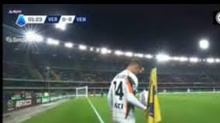 Gol di Gaetano Oristanio Verona vs Venezia 21 Tutti i gol e gli highlights dettagliati [upl. by Atiekan]