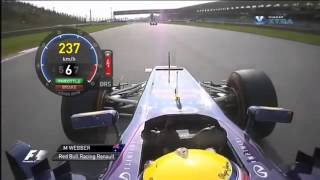 F1 2013  Malaysia  Webber Finger [upl. by Keriann]