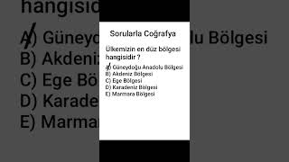 Sorularla Coğrafya [upl. by Lardner]