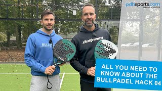 Bullpadel Hack 04 product specification with pdhsportscom [upl. by Aitram]