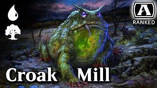 Simic Croaking Selfmill  Crimson Vow Standard  Mythic Ranked  MTG Arena [upl. by Hook289]