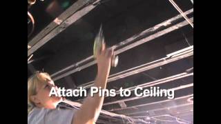 Installing Echo Eliminator Panels to a Ceiling [upl. by Ennahs]