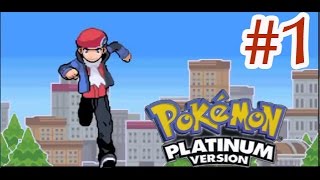 Lets Play Pokemon Platinum 1 เดินทางสู่การเป็นโปเกม่อนมาสเตอร์ [upl. by Deegan]