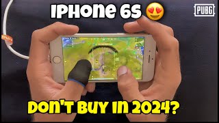 iPhone 6s PUBG Review amp Handcam 2024  Buy Or Not in 2024  Price  Heat amp lag  Battery  PUBG Test [upl. by Zingg]