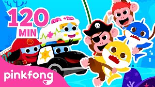 2 Horas⏰ TODOS los Mejores Videos Infantiles de Autos y Juguetes del 2022  Pinkfong en español [upl. by Malarkey]