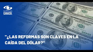 ¿Por qué está cayendo el precio del dólar en Colombia [upl. by Yarod]