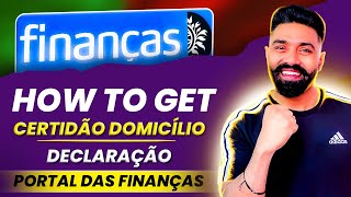 How To Download Certidão de Domicilio Fiscal  Domicile Certificate 2024  Step By Step Full Process [upl. by Morrill]