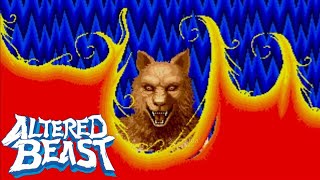 ALTERED BEAST Mega Drive GAMEPLAY ATÉ ZERAR [upl. by Ronile]