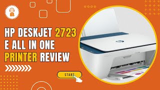 HP Deskjet 2723 E All in One Printer Review [upl. by Kafka101]