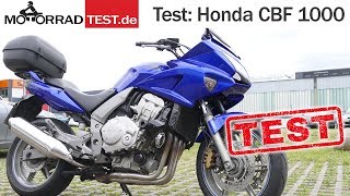 Honda CBF 1000  TEST deutsch [upl. by Nikkie]