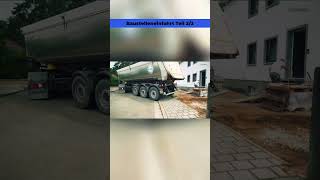 Actros mit Schwierigkeiten in Baustelle shorts lkwfahrer truckerlife lkw jobs azubi trucker [upl. by Trilbie]