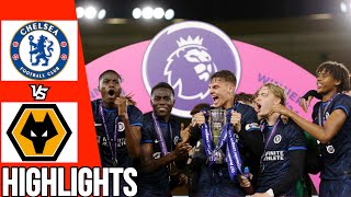 Chelsea vs Wolves  All Goals amp Highlights  Premier League Cup Final U17  110424 [upl. by Orr]