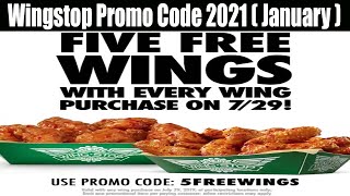 Wingstop Promo Code 2021 January Know About The Distinctive Flavors Watch Now [upl. by Milt129]