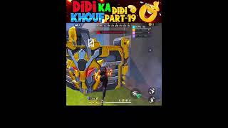 Didi ka KHOUF 😂 didi part19 Free fire funny moments shorts freefire funny deepakrds [upl. by Neellok]