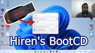 Hirens Boot Como Montar no Pen Drive  2022 Hirens BootCD PE [upl. by Nwahsear834]