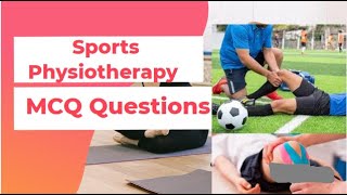 sports physicaltherapy mcq questions  sports mcq for competitive exams  PhysiotherapyKnowledge [upl. by Ahseik]