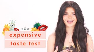 Can Nessa Barrett Guess Cheap vs Expensive Makeup  Expensive Taste Test  Cosmopolitan [upl. by Aggi]