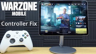 How To Fix Warzone Mobile Not Working With Your Game Contoller After You Have Paired With Bluetooth [upl. by Einaffyt]