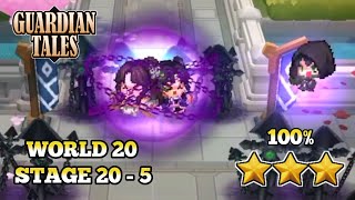 Guardian Tales 205 Normal 100 Complete  Mimpi yang Runtuh [upl. by Albright]