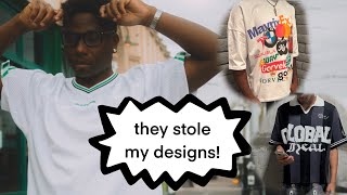 Exposing other clothing brands for stealing my designs MUST WATCH [upl. by Elvin]