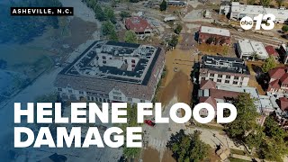 Helene flooding devastates Asheville area [upl. by Bumgardner373]