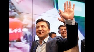 In Ukraine could a comedian’s landslide victory help reset relations with Russia [upl. by Weed421]