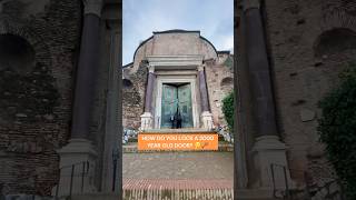 Most ancient door in Rome being opened and closed every day [upl. by Rolyab480]