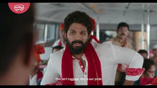 Your favourite seat is now reserved for you with redBus Featuring Allu Arjun  HINDI [upl. by Gronseth]