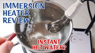 Norpro Instant Immersion Heater Review  300w Travel Water Heater  IMPORTANT How To Use [upl. by Linnie]