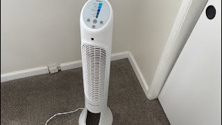 Honeywell Quiet Set Whole Room Tower Fan REVIEW [upl. by Quent]