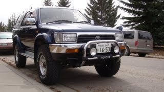 JDM Toyota Hilux Surf SSRX 30 Diesel Review [upl. by Raffarty]