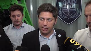 Kicillof inauguró un nuevo destacamento policial en Campana [upl. by Legir680]