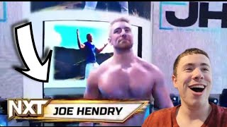 JOE HENDRY DEBUTS IN NXT REACTION [upl. by Kinsler]