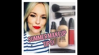 ♡ SUMMER MAKEUP TIPS WITH CHER WEBB ♡ GOLD METALLIC EYESHADOW STUDIO FIX LASHES BRONZE HIGHLIGHTS [upl. by Halonna]