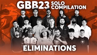 Solo Eliminations Compilation  GBB23 World League [upl. by Nitz]