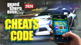 GTA 5  NEW CHEAT CODES amp SECRETS 2024 [upl. by Ahsemad]