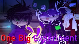 One Big Experiment  Michael Afton  Gacha Club [upl. by Yrennalf]