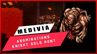 MEDIVIA ONLINE ABOMINATIONSKNIGHT SOLO HUNT [upl. by Akemak]