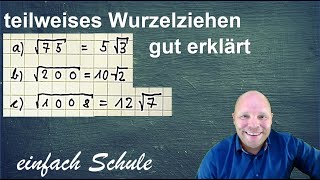 teilweises Wurzelziehen  6 Beispiele [upl. by Luca473]