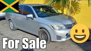 2014 Silver Toyota Axio For Sale in Kingston Jamaica [upl. by Aninnaig128]