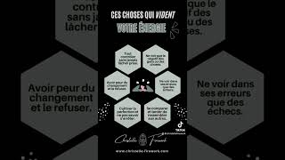 Ces choses qui vident votre énergie  n’oublions pas dans cette liste les relations toxiques… [upl. by Cirle]