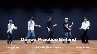 정국 Jung Kook ‘Seven feat Latto’ Dance Practice Behind [upl. by Danice]