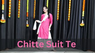 Chitte Suit Te Daag Pe Gaye  Geeta Zaildar  Punjabi song Dance videoDance Cover By Priya Sihara [upl. by Boulanger]