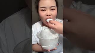 REFREEZE DRY FLECKY ICE ASMR MUKBANG CRUNCHY HARD ICE [upl. by Hakon47]