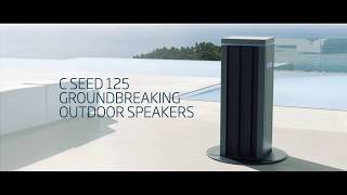 C SEED 125 Groundbreaking Outdoor Speakers [upl. by Bunch]