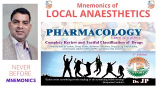 LOCAL ANAESTHETIC DRUGS classification Mnemonics Best ever classification tricks  made simple [upl. by Schilling]